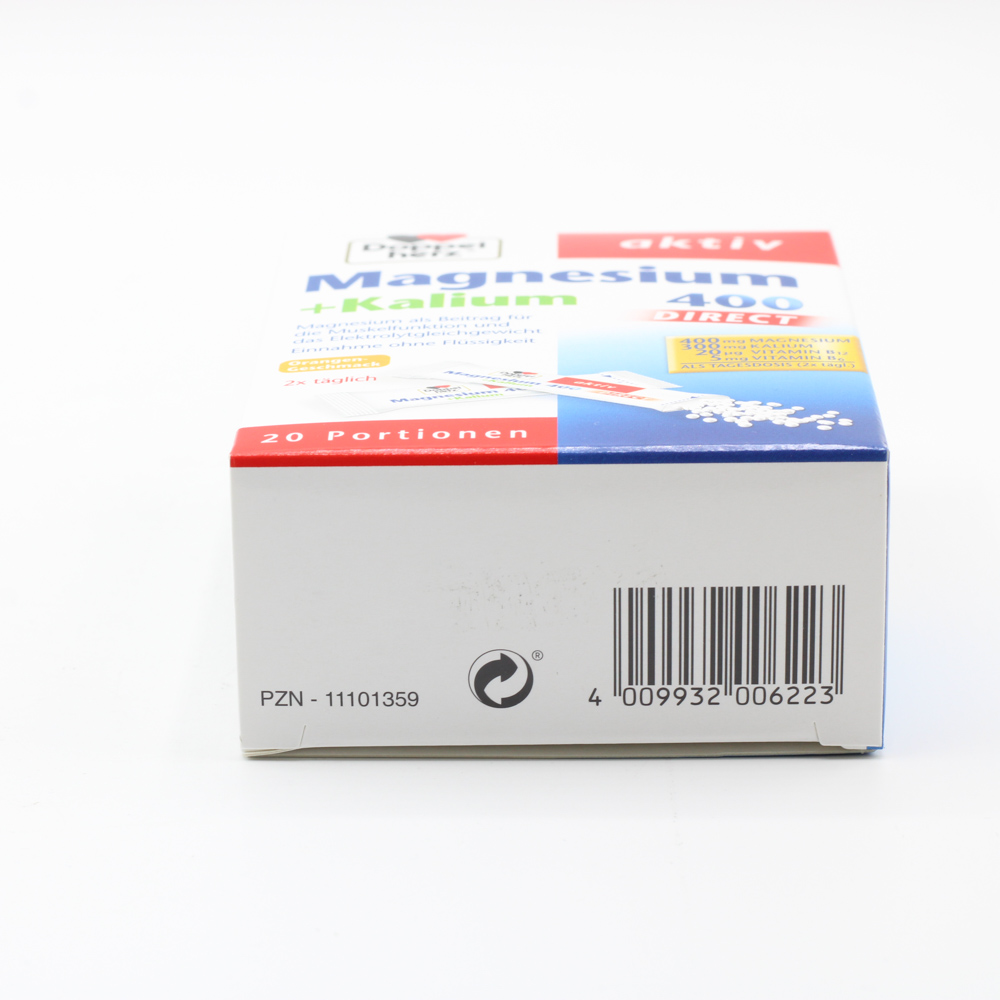 DOPPELHERZ Magnesium+Kalium DIRECT Portionsbeutel DOPPELHERZ Magnesium+Kalium DIRECT Portionsbeutel