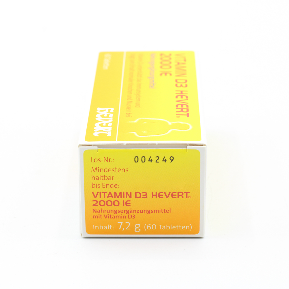 VITAMIN D3 HEVERT 2000 I.E. Tabletten VITAMIN D3 HEVERT 2000 I.E. Tabletten