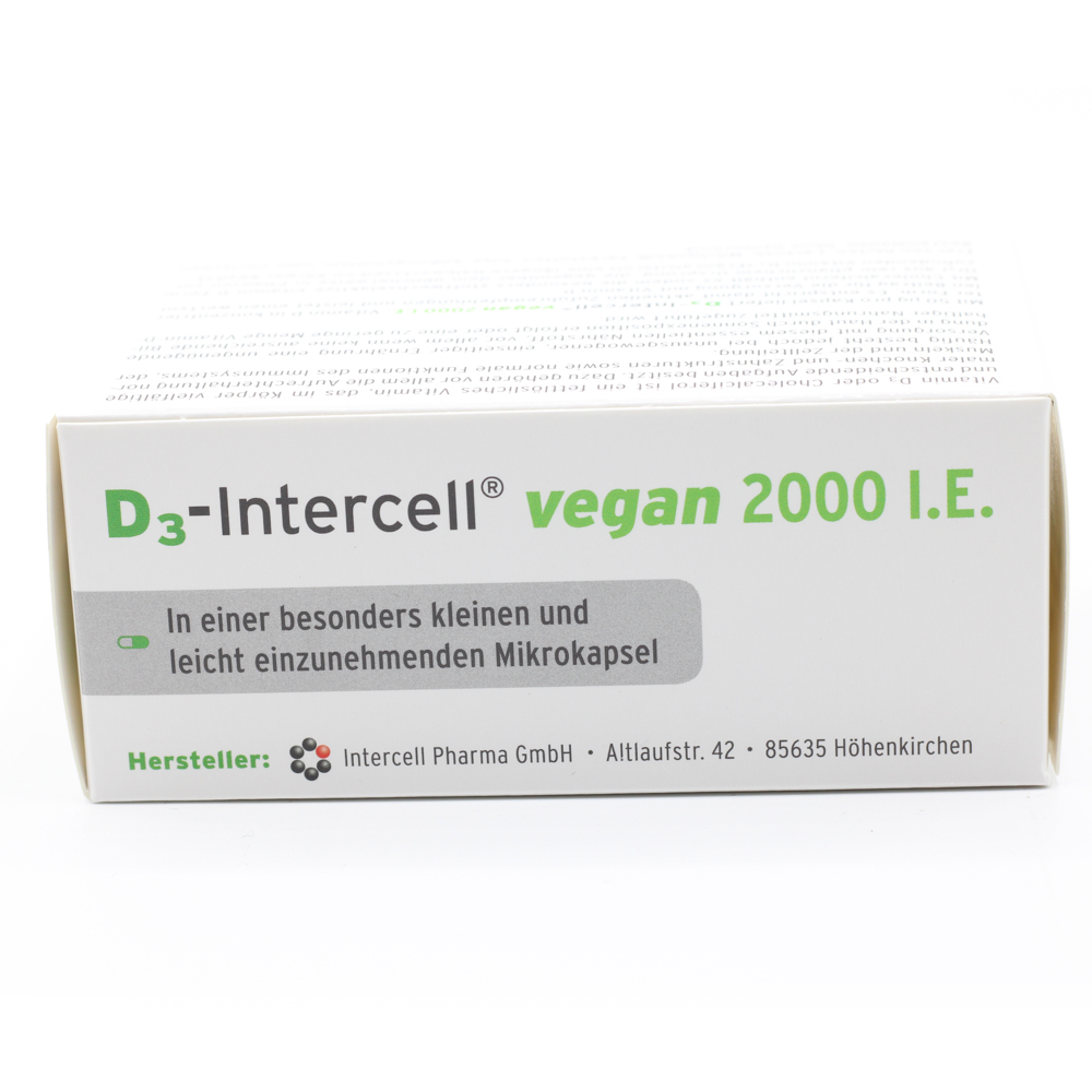 D3-INTERCELL vegan 2.000 I.E. Kapseln D3-INTERCELL vegan 2.000 I.E. Kapseln