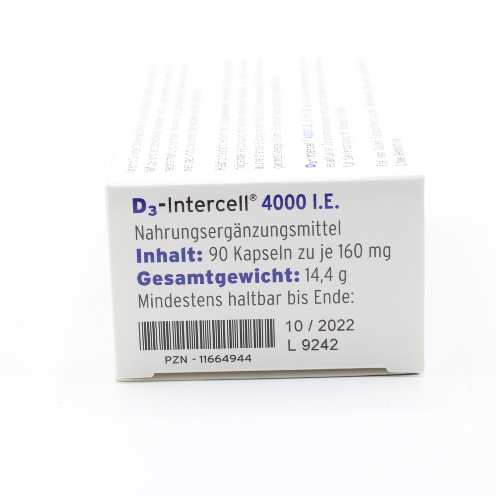 D3-INTERCELL 4.000 I.E. Kapseln D3-INTERCELL 4.000 I.E. Kapseln