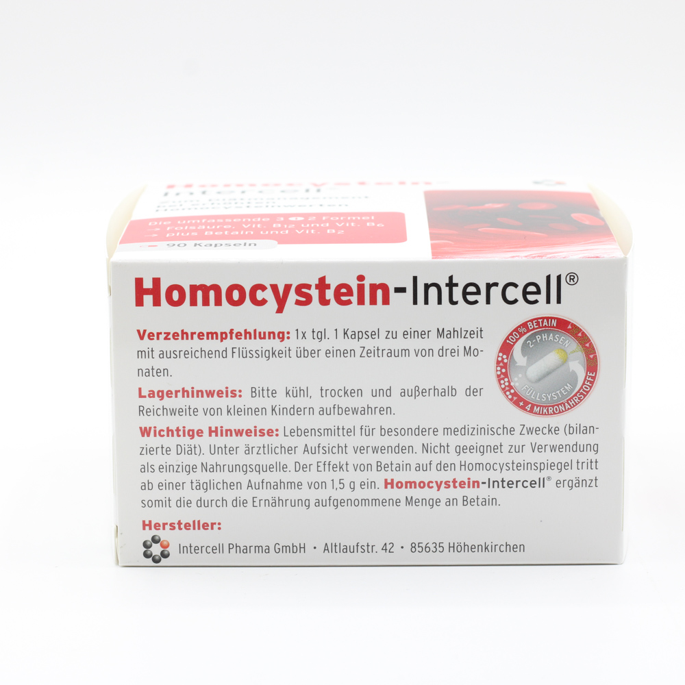 HOMOCYSTEIN-Intercell Kapseln HOMOCYSTEIN-Intercell Kapseln
