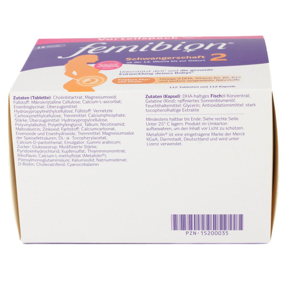 FEMIBION 2 Schwangerschaft Kombipackung FEMIBION 2 Schwangerschaft Kombipackung