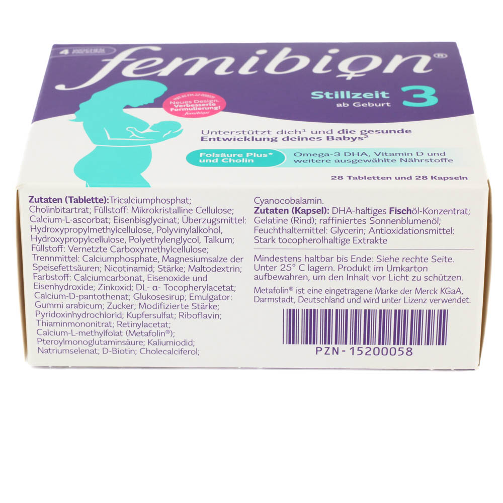 FEMIBION 3 Stillzeit Kombipackung FEMIBION 3 Stillzeit Kombipackung
