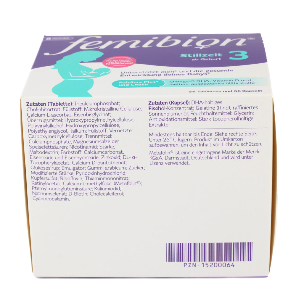 FEMIBION 3 Stillzeit Kombipackung FEMIBION 3 Stillzeit Kombipackung