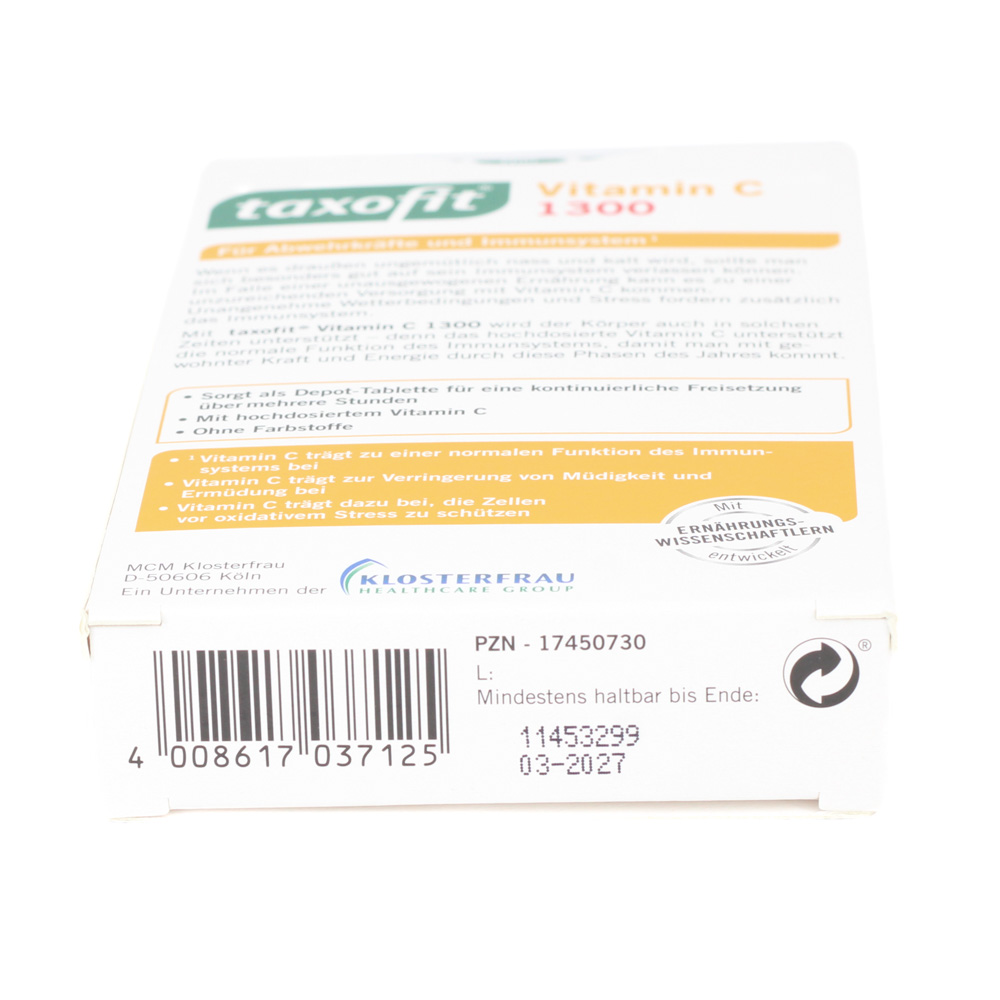 TAXOFIT Vitamin C 1300 Tabletten TAXOFIT Vitamin C 1300 Tabletten