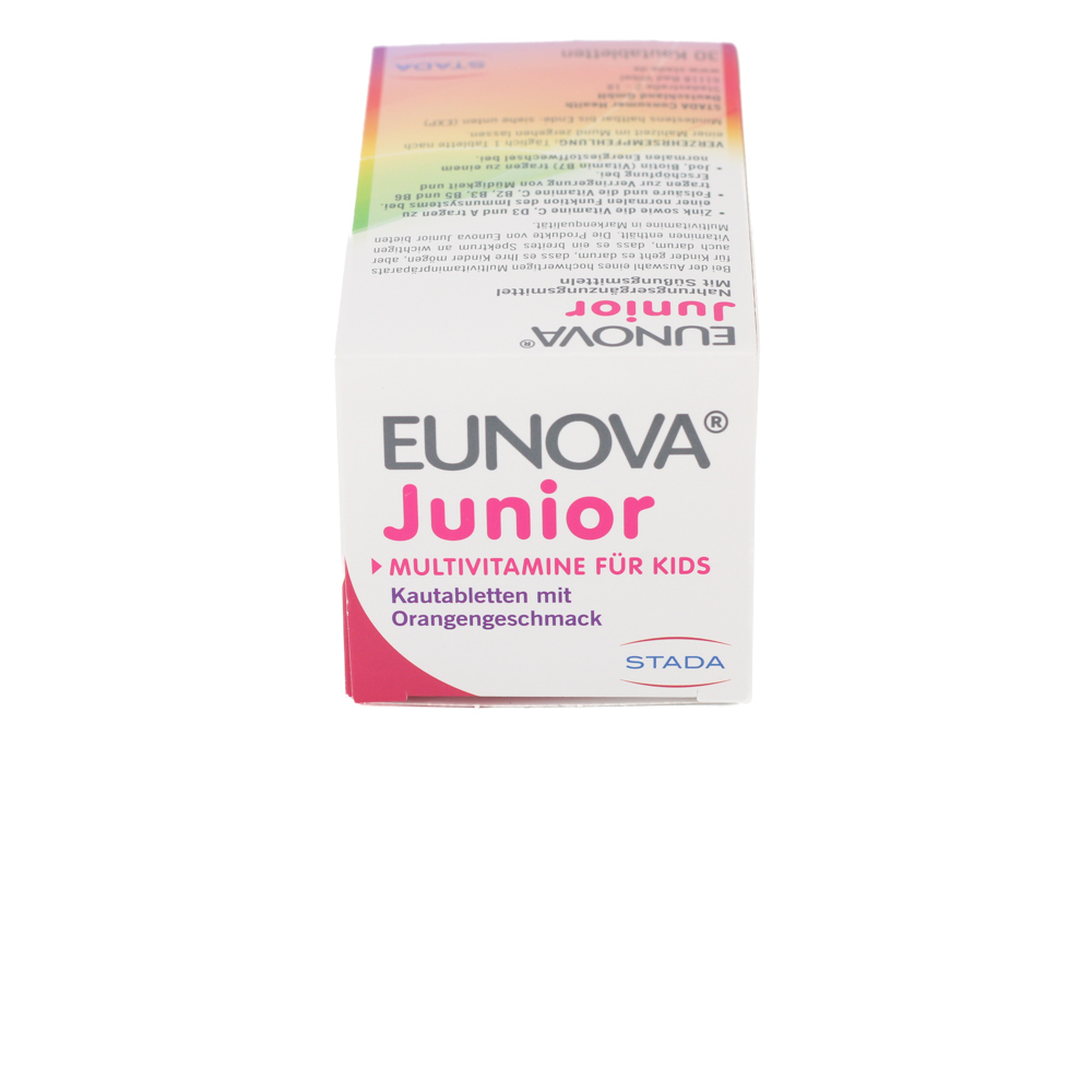 EUNOVA Junior Kautabletten m.Orangengeschmack EUNOVA Junior Kautabletten m.Orangengeschmack