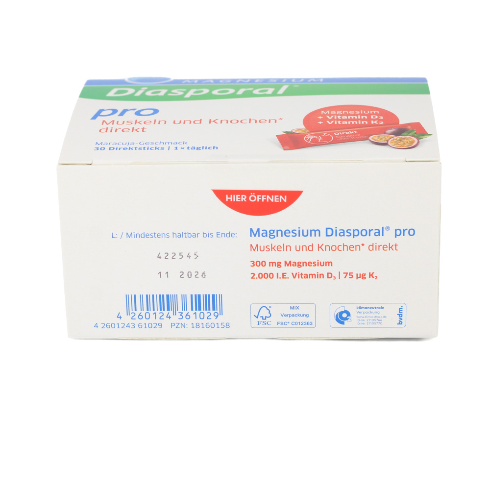 MAGNESIUM DIASPORAL pro D3+K2 Musk.+Knochen direkt MAGNESIUM DIASPORAL pro D3+K2 Musk.+Knochen direkt