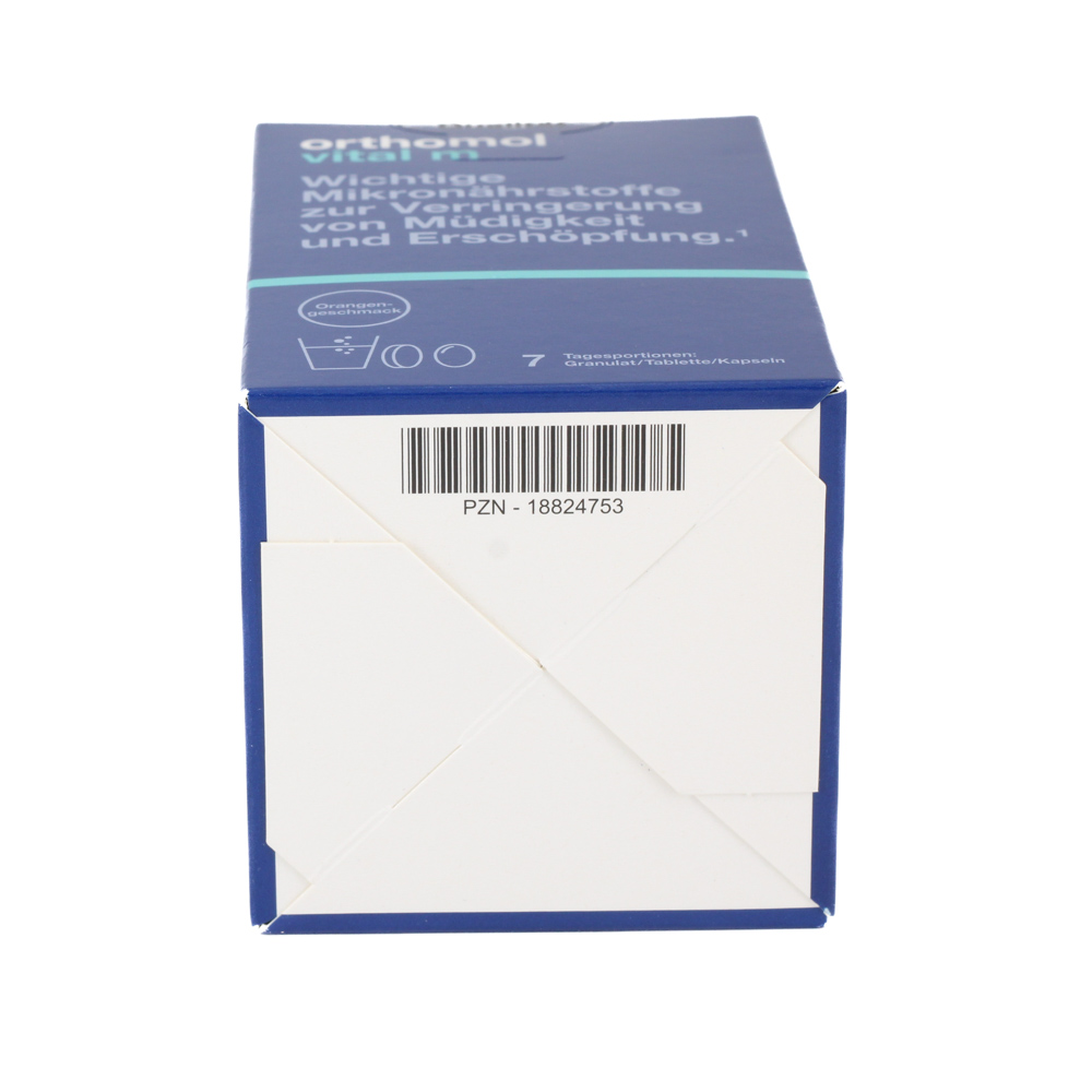 ORTHOMOL Vital M Granulat/Kap./Tabl.Kombip.7 Tage ORTHOMOL Vital M Granulat/Kap./Tabl.Kombip.7 Tage