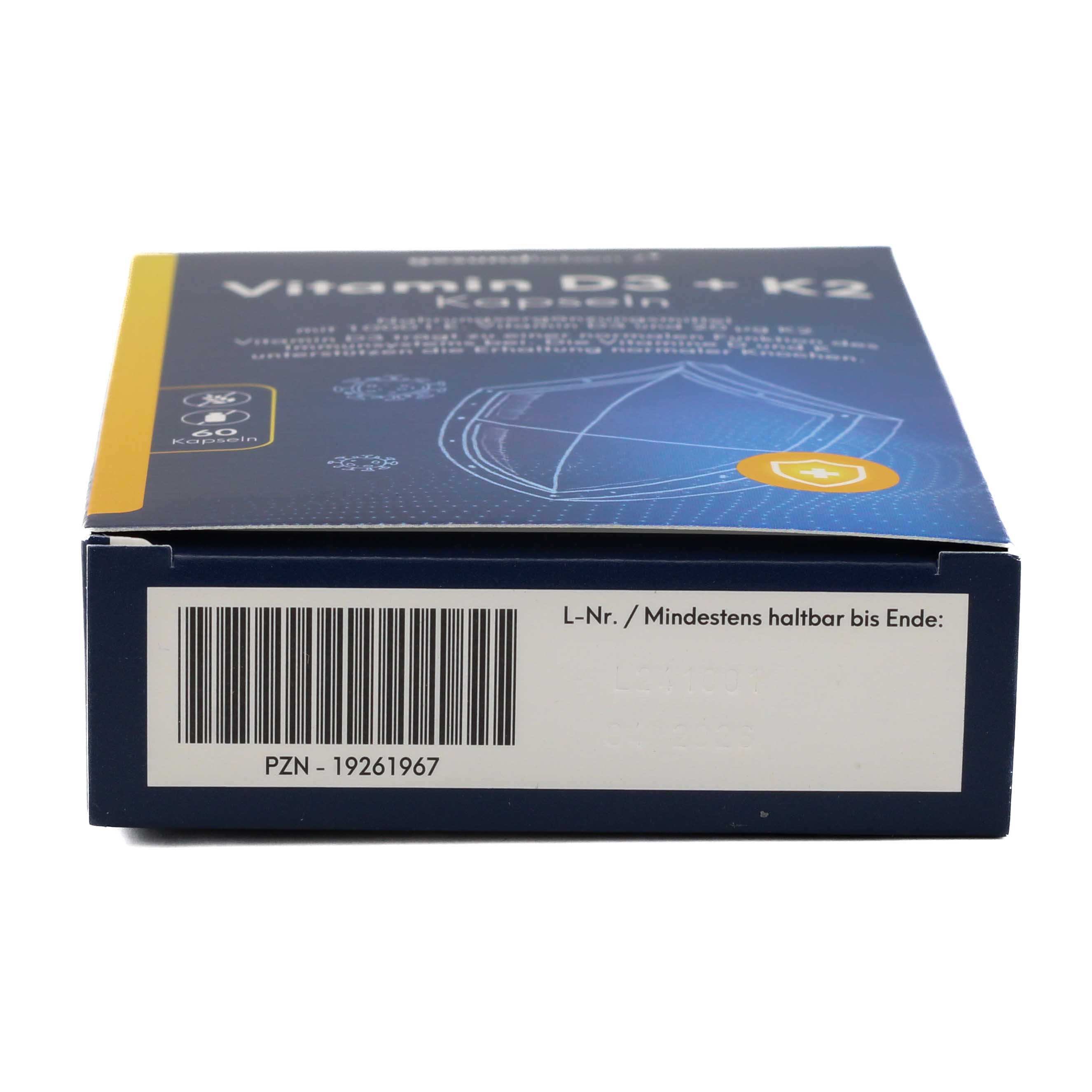 GESUND LEBEN Vitamin D3+K2 Weichkapseln GESUND LEBEN Vitamin D3+K2 Weichkapseln