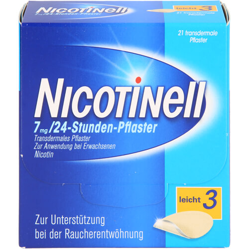 NICOTINELL 7 mg/24-Stunden-Pflaster 17,5mg NICOTINELL 7 mg/24-Stunden-Pflaster 17,5mg