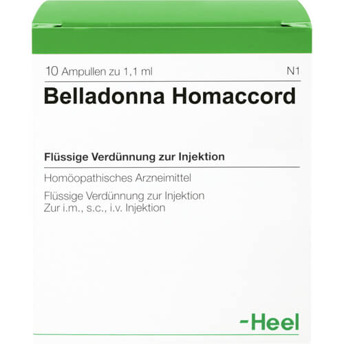 BELLADONNA HOMACCORD Ampullen BELLADONNA HOMACCORD Ampullen