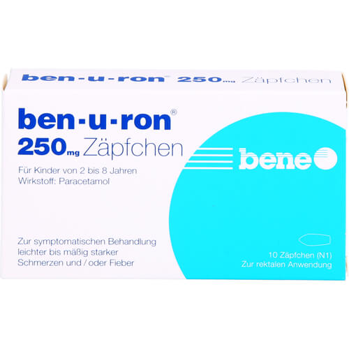 BEN-U-RON 250 mg Suppositorien BEN-U-RON 250 mg Suppositorien