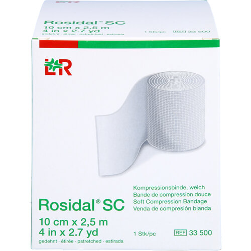ROSIDAL SC Kompressionsbinde weich 10 cmx2,5 m ROSIDAL SC Kompressionsbinde weich 10 cmx2,5 m