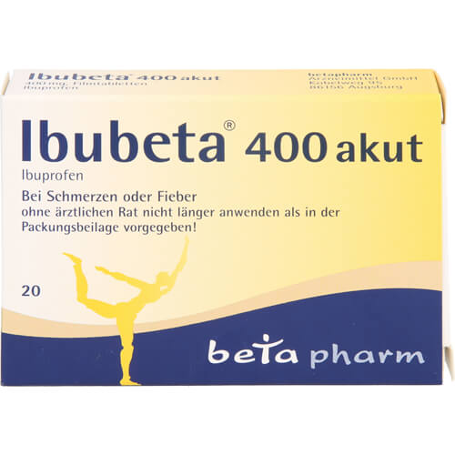 IBUBETA 400 akut Filmtabletten IBUBETA 400 akut Filmtabletten