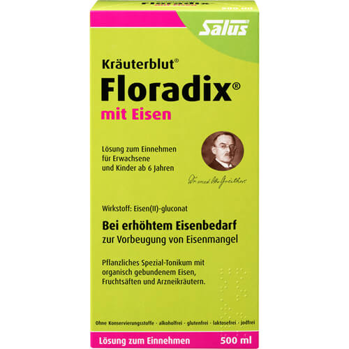 FLORADIX mit Eisen Lösung zum Einnehmen FLORADIX mit Eisen Lösung zum Einnehmen