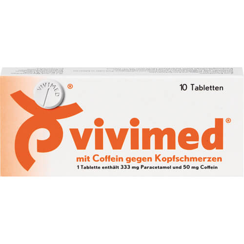 VIVIMED mit Coffein gegen Kopfschmerzen Tabletten VIVIMED mit Coffein gegen Kopfschmerzen Tabletten