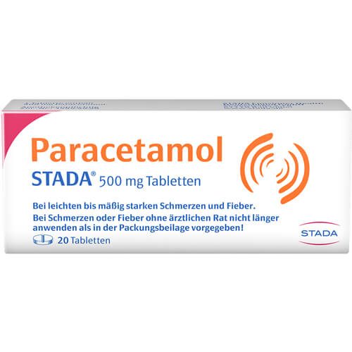 PARACETAMOL STADA 500 mg Tabletten PARACETAMOL STADA 500 mg Tabletten