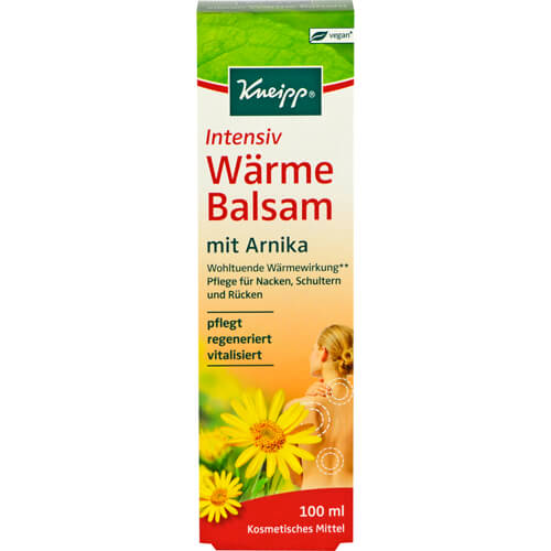 KNEIPP Intensiv Wärme Balsam mit Arnika KNEIPP Intensiv Wärme Balsam mit Arnika