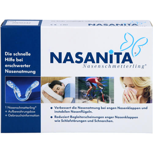 NASANITA Nasenschmetterling NASANITA Nasenschmetterling