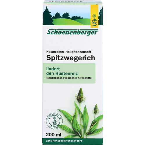 SPITZWEGERICHSAFT Schoenenberger SPITZWEGERICHSAFT Schoenenberger