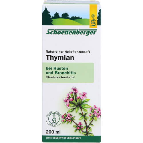 THYMIAN SAFT Schoenenberger THYMIAN SAFT Schoenenberger