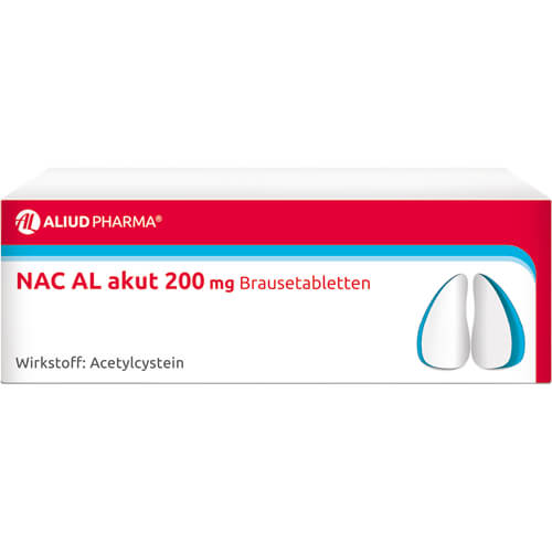 NAC AL akut 200 mg Brausetabletten zur Erleichterung des Abhustens bei erkältungsbedingter Bronchitis (Schleimlöser) NAC AL akut 200 mg Brausetabletten zur Erleichterung des Abhustens bei erkältungsbedingter Bronchitis (Schleimlöser)