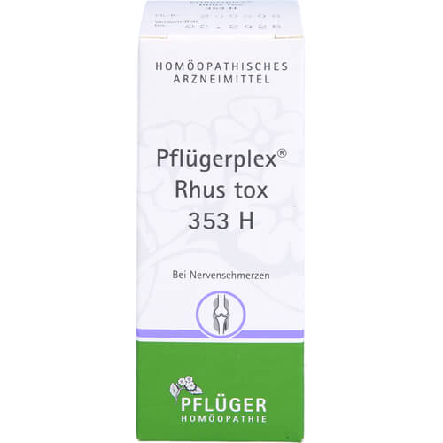 PFLÜGERPLEX Rhus tox.353 H Tabletten PFLÜGERPLEX Rhus tox.353 H Tabletten
