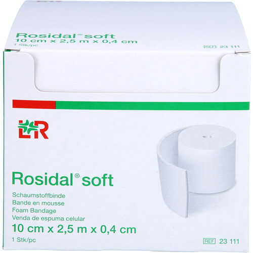 ROSIDAL Soft Binde 10x0,4 cmx2,5 m ROSIDAL Soft Binde 10x0,4 cmx2,5 m
