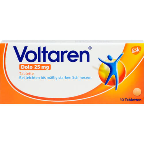 VOLTAREN Dolo 25 mg überzogene Tabletten VOLTAREN Dolo 25 mg überzogene Tabletten