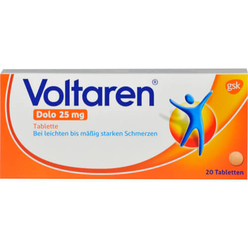 VOLTAREN Dolo 25 mg überzogene Tabletten VOLTAREN Dolo 25 mg überzogene Tabletten