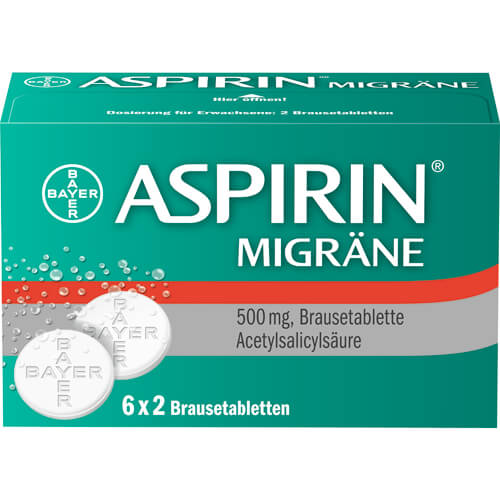 ASPIRIN MIGRÄNE 500 mg Brausetabletten ASPIRIN MIGRÄNE 500 mg Brausetabletten