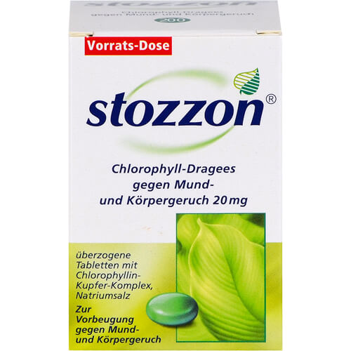 STOZZON Chlorophyll überzogene Tabletten STOZZON Chlorophyll überzogene Tabletten