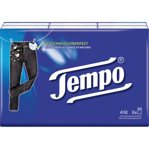 TEMPO Taschentücher ohne Menthol 56505 TEMPO Taschentücher ohne Menthol 56505
