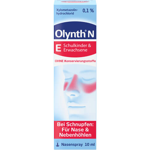 OLYNTH 0,1% N Schnupfen Dosierspray ohne Konserv. OLYNTH 0,1% N Schnupfen Dosierspray ohne Konserv.