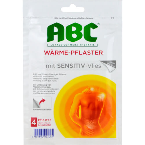 ABC Wärme-Pflaster sensitive Hansaplast med 10x14 ABC Wärme-Pflaster sensitive Hansaplast med 10x14