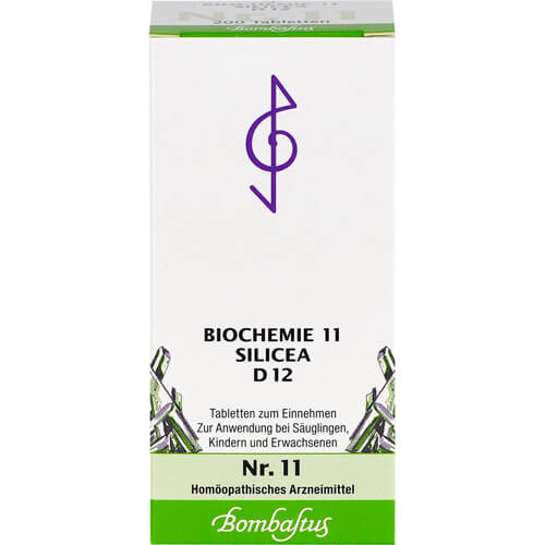 BIOCHEMIE 11 Silicea D 12 Tabletten BIOCHEMIE 11 Silicea D 12 Tabletten