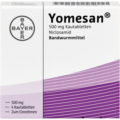 YOMESAN 500 mg Kautabletten YOMESAN 500 mg Kautabletten