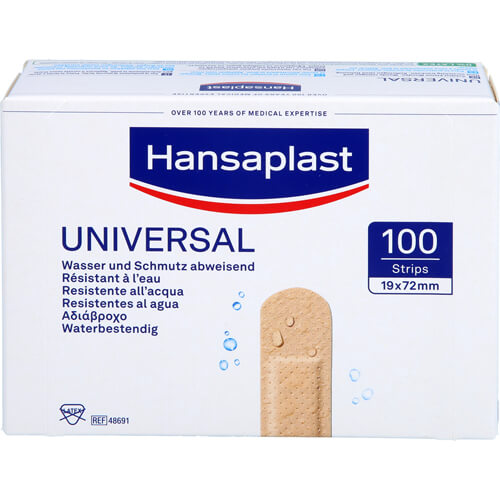 HANSAPLAST Universal Strips waterres.19x72 mm HANSAPLAST Universal Strips waterres.19x72 mm