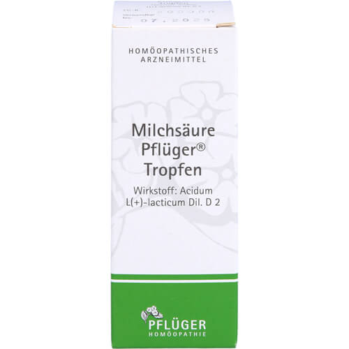 MILCHSÄURE Pflüger Tropfen MILCHSÄURE Pflüger Tropfen