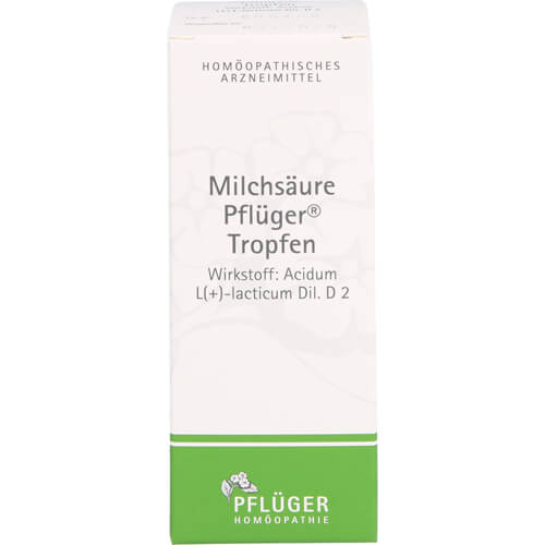 MILCHSÄURE Pflüger Tropfen MILCHSÄURE Pflüger Tropfen