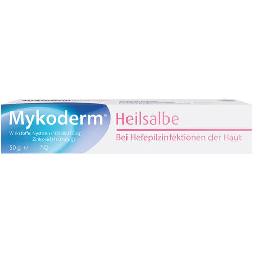 MYKODERM Heilsalbe Nystatin u.Zinkoxid MYKODERM Heilsalbe Nystatin u.Zinkoxid
