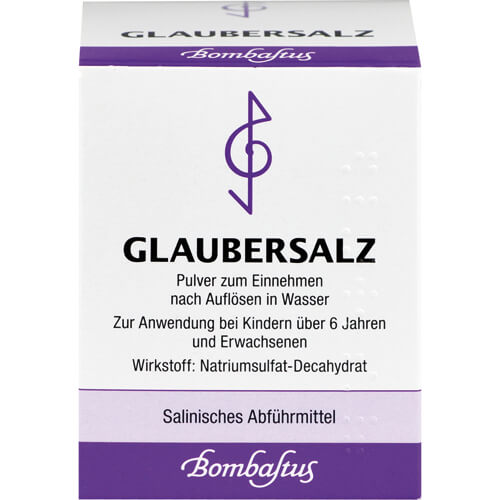GLAUBERSALZ Natriumsulfat Pulver GLAUBERSALZ Natriumsulfat Pulver