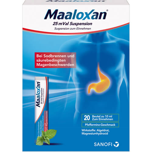 MAALOXAN 25 mVal Suspension MAALOXAN 25 mVal Suspension