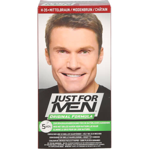 JUST for men Tönungsshampoo mittelbraun JUST for men Tönungsshampoo mittelbraun