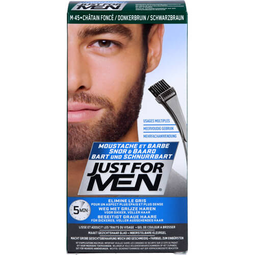 JUST for men Brush in Color Gel schwarzbraun JUST for men Brush in Color Gel schwarzbraun