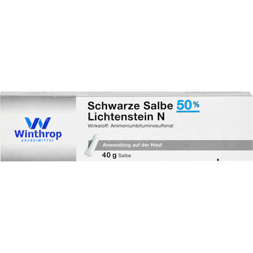 SCHWARZE SALBE 50% Lichtenstein N SCHWARZE SALBE 50% Lichtenstein N