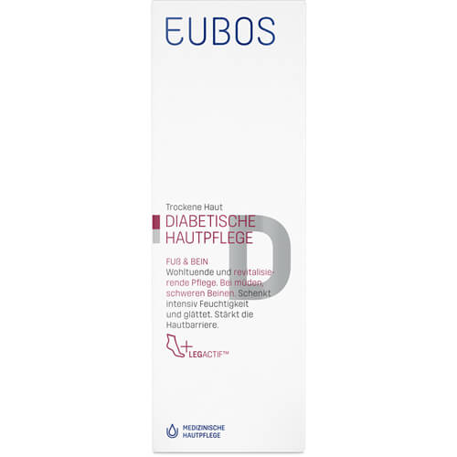 EUBOS DIABETISCHE HAUT PFLEGE Fuß+Bein Creme EUBOS DIABETISCHE HAUT PFLEGE Fuß+Bein Creme