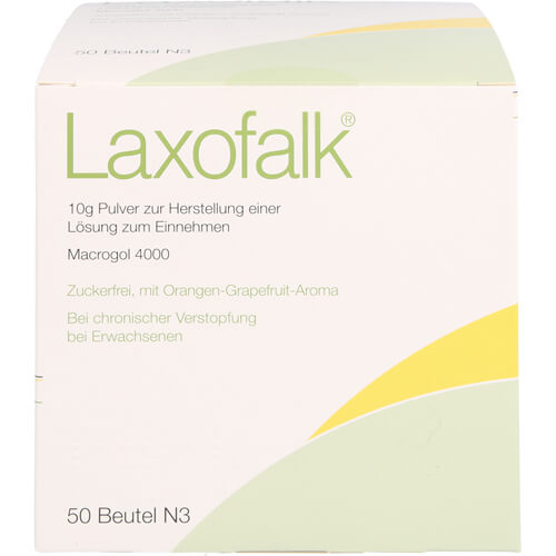 LAXOFALK 10 g Plv.z.Herst.e.Lsg.z.Einnehmen Beutel LAXOFALK 10 g Plv.z.Herst.e.Lsg.z.Einnehmen Beutel