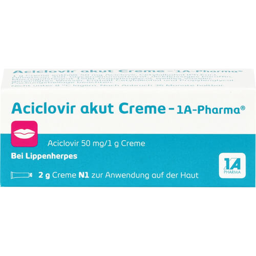 ACICLOVIR akut Creme-1A Pharma ACICLOVIR akut Creme-1A Pharma