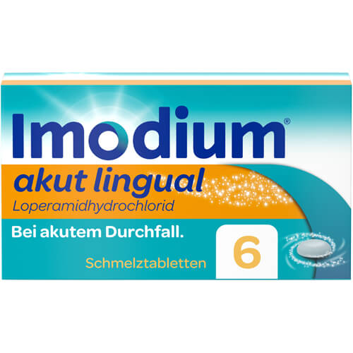 IMODIUM akut lingual Schmelztabletten IMODIUM akut lingual Schmelztabletten
